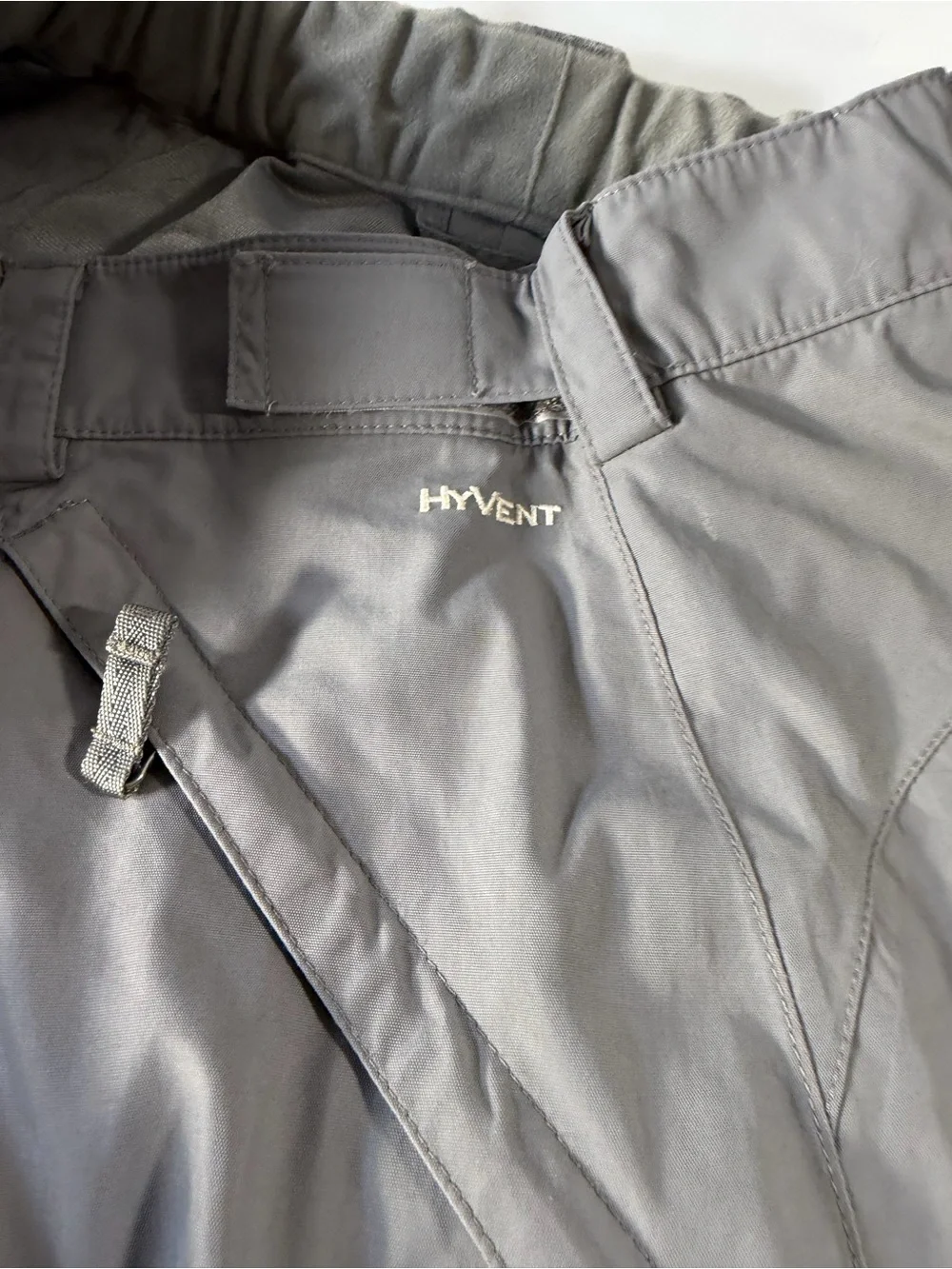 The North Face Hyvent Gray Cargo Ski Snowboard Pants Mens XL 40x33